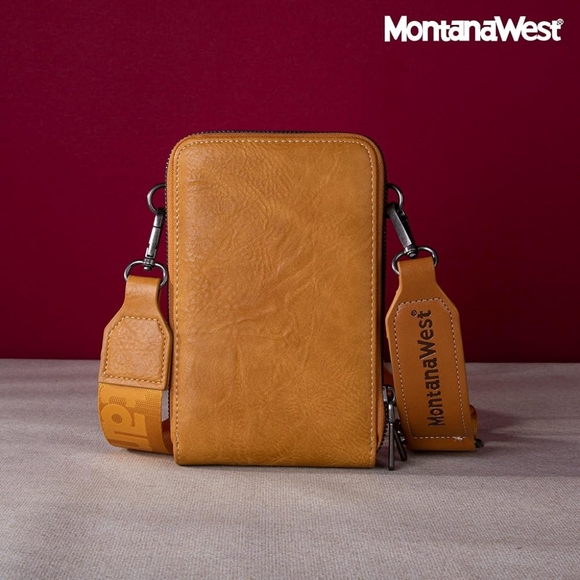 Montana West Cell Phone Wallet Purse for Women Crossbody Bag with Coin Purse - Picture 6 of 11